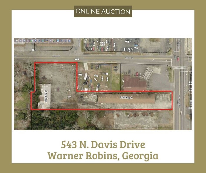 543 N Davis Dr, Warner Robins, GA for sale - Primary Photo - Image 1 of 1