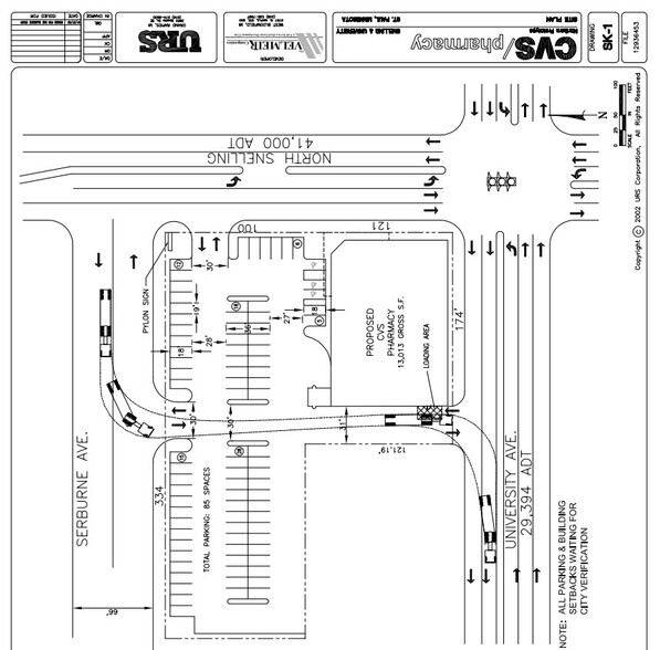 499 Snelling Ave N, Saint Paul, MN for lease - Site Plan - Image 3 of 3