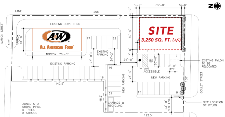 376 Goulet Street St, Winnipeg, MB for lease - Site Plan - Image 1 of 1