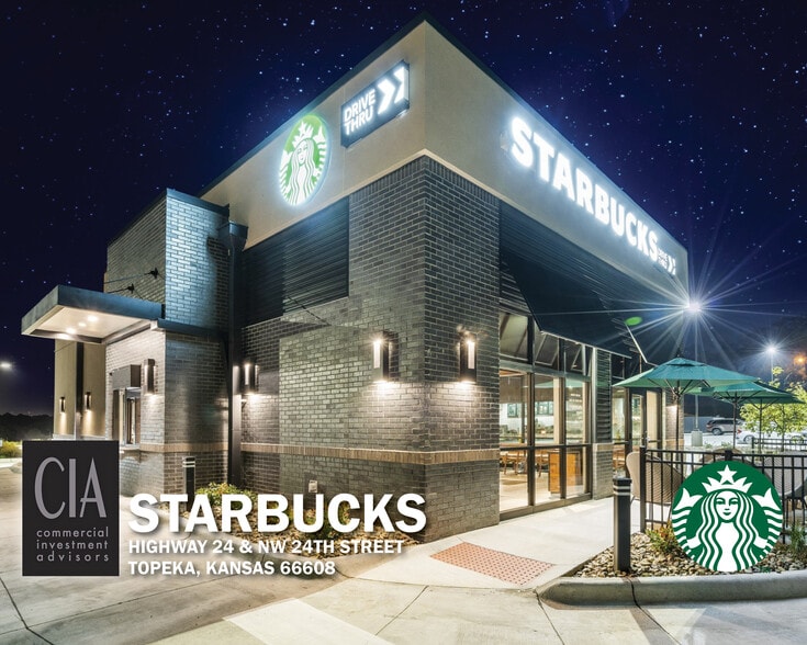 Starbucks Topeka twilight