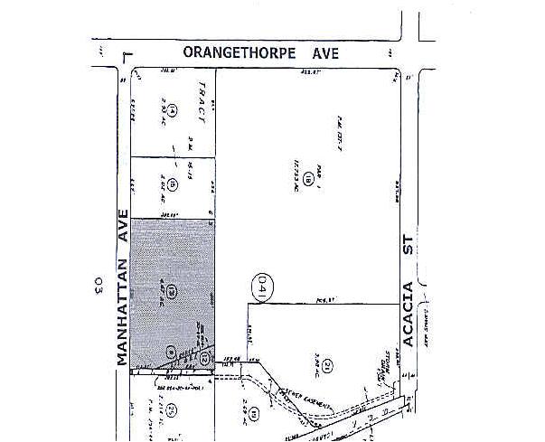 1400-1420 S Manhattan Ave, Fullerton, CA for lease - Plat Map - Image 3 of 5