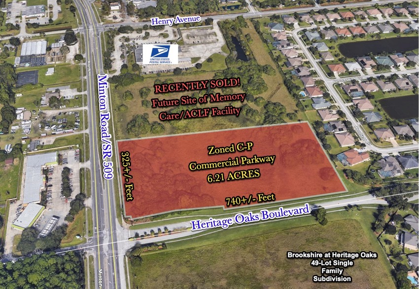 Minton Rd, West Melbourne, FL for sale - Building Photo - Image 1 of 5