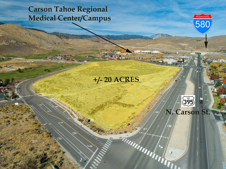 0 N Carson St, Carson City, NV for sale - Aerial - Image 1 of 1