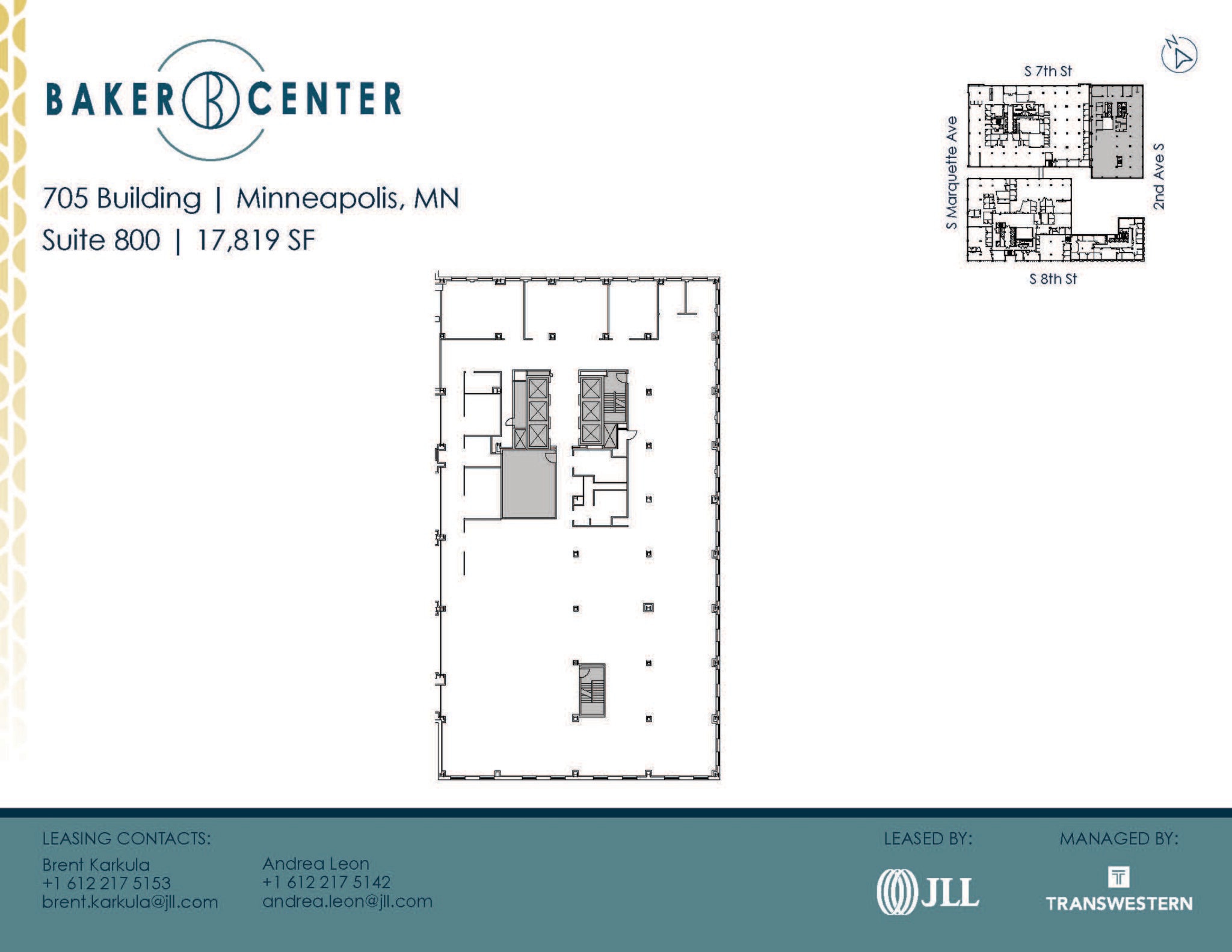 733 Marquette Ave, Minneapolis, MN for lease Floor Plan- Image 1 of 1