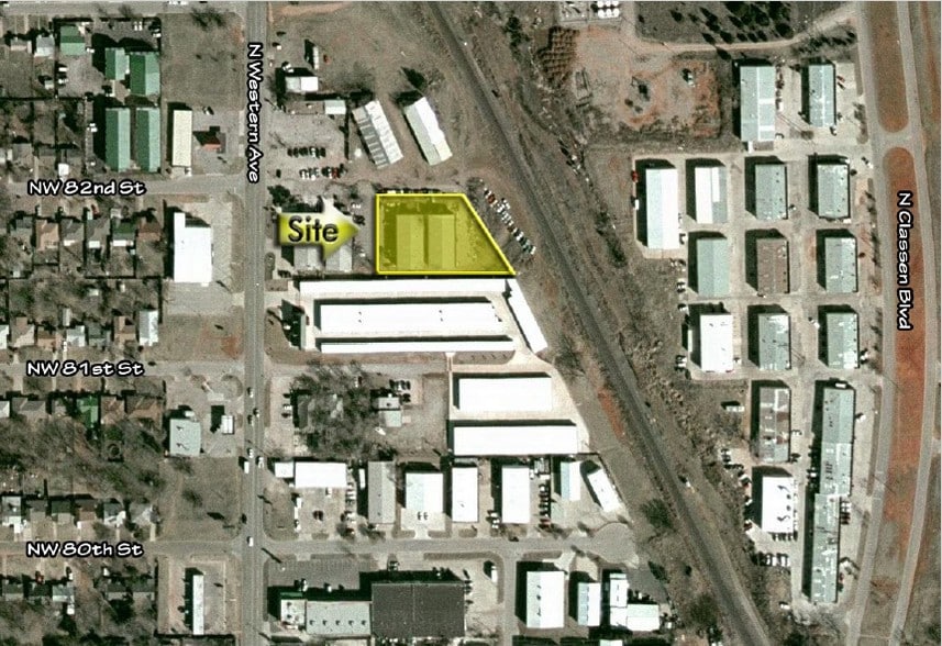 1008 NW 82nd St, Oklahoma City, OK for lease - Aerial - Image 2 of 9