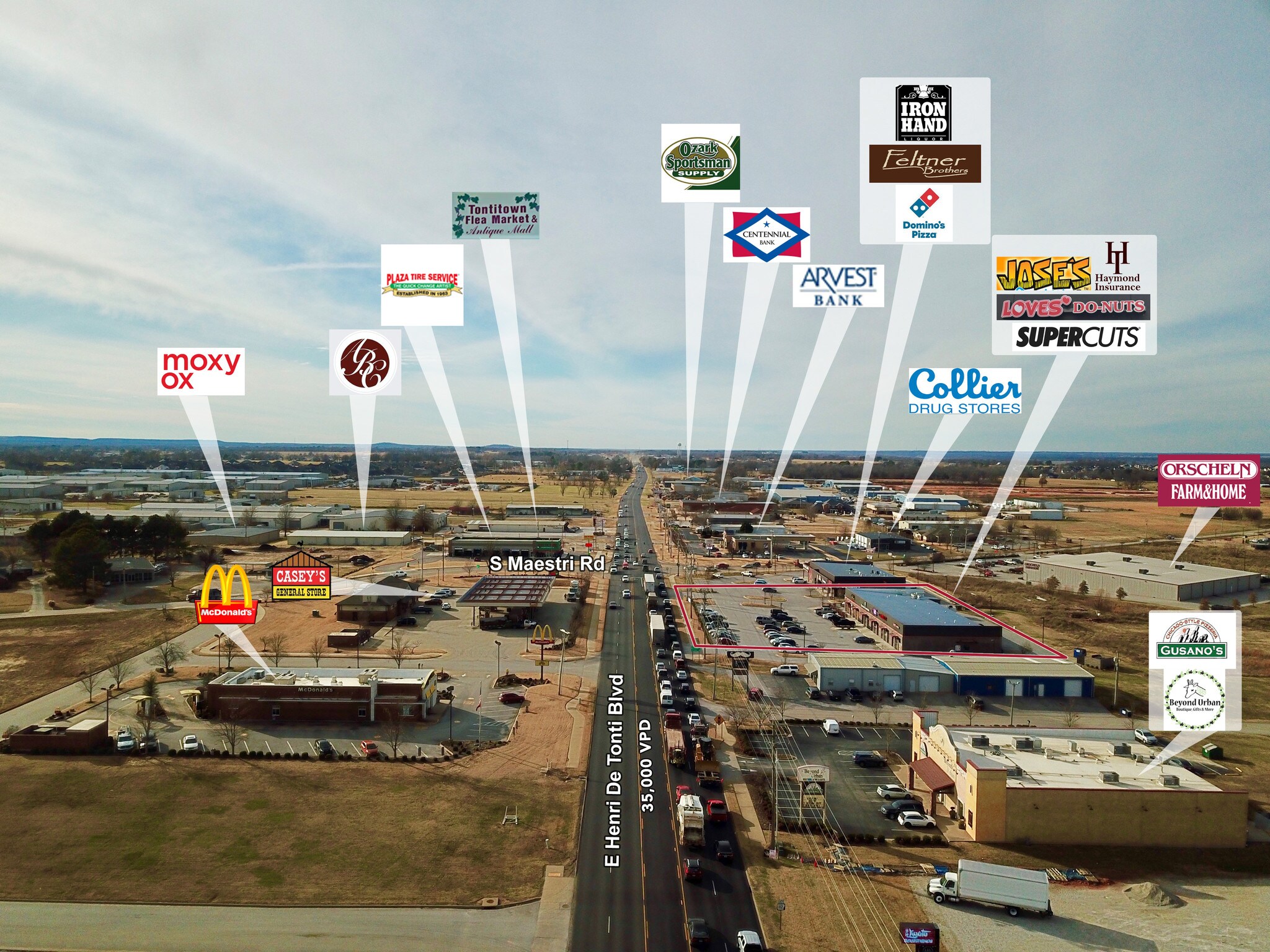 1032 E Henri De Tonti Blvd, Tontitown, AR 72770 Casilini Court