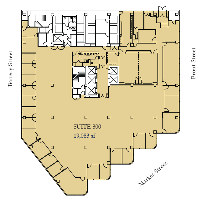 One Front St, San Francisco, CA for lease Floor Plan- Image 1 of 1