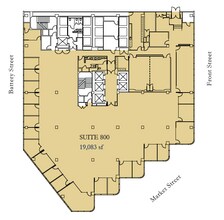 One Front St, San Francisco, CA for lease Floor Plan- Image 1 of 1