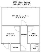 3601 Hilton Ave, Columbus, GA for lease Floor Plan- Image 1 of 3