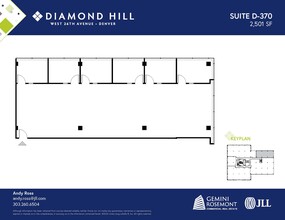 2490 W 26th Ave, Denver, CO for lease Floor Plan- Image 1 of 2