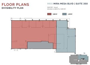 9915 Mira Mesa Blvd, San Diego, CA for lease Floor Plan- Image 2 of 2