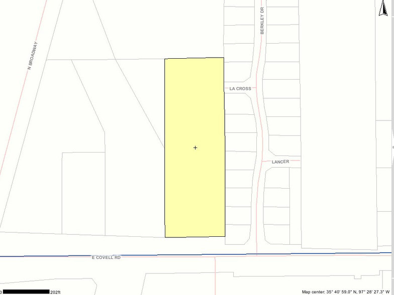 409 E Covell Rd, Edmond, OK for sale - Plat Map - Image 2 of 2