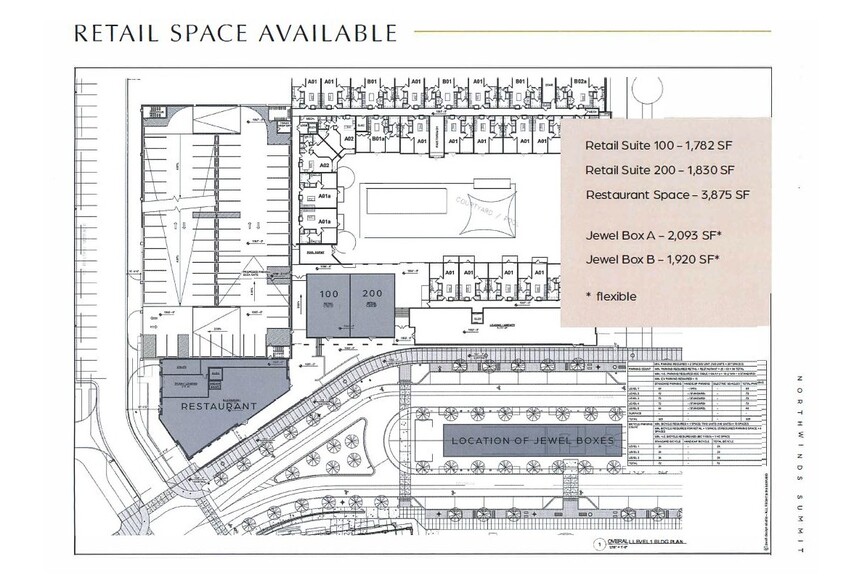 4000 & 6000 Summit Place, Alpharetta, GA for lease - Typical Floor Plan - Image 2 of 2