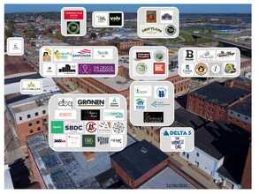 990 Washington St, Dubuque, IA - AERIAL map view