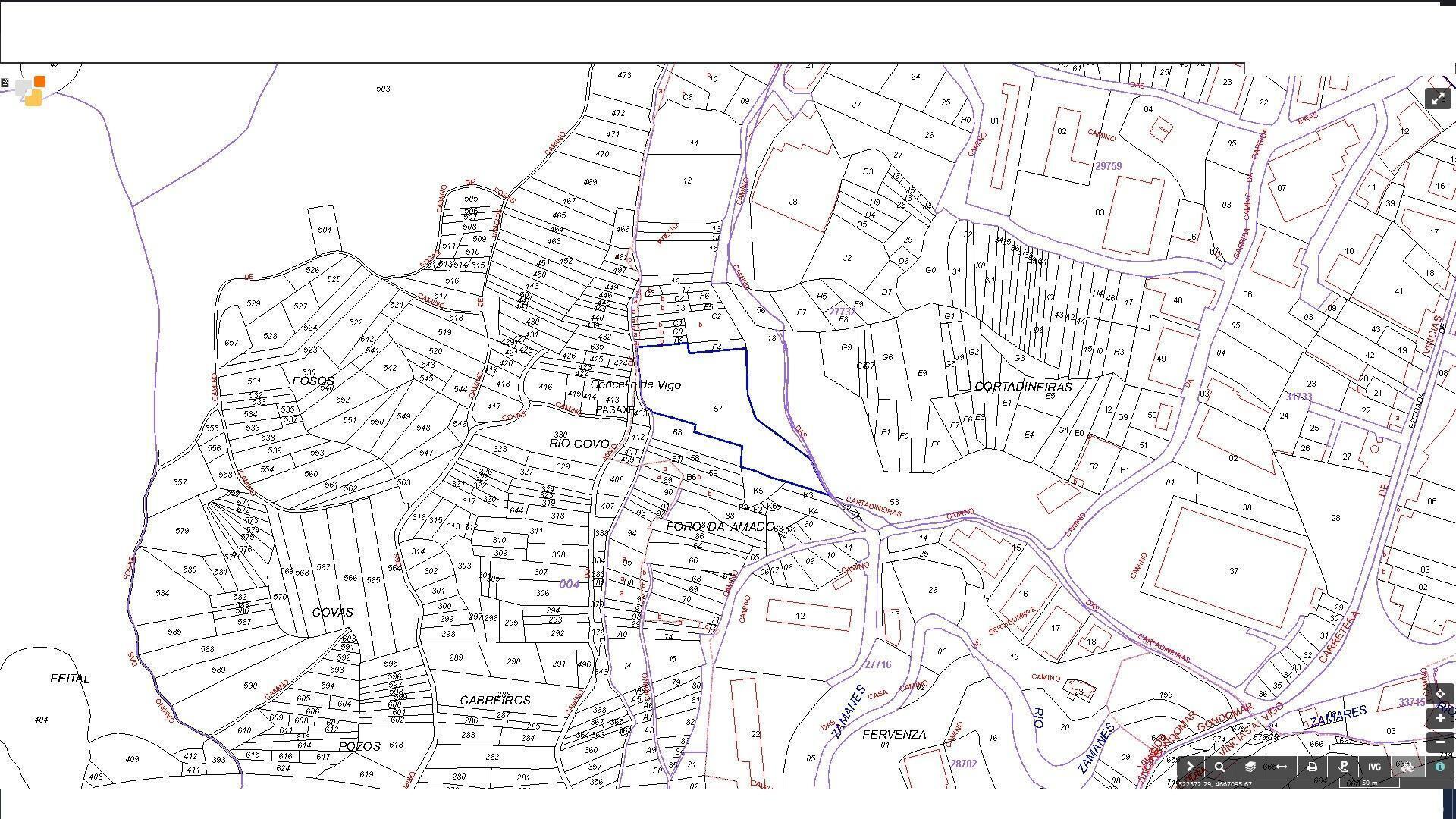 Land in Gondomar, Pontevedra for sale Floor Plan- Image 1 of 2