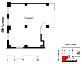 501 Fifth Ave, New York, NY for lease Floor Plan- Image 1 of 1