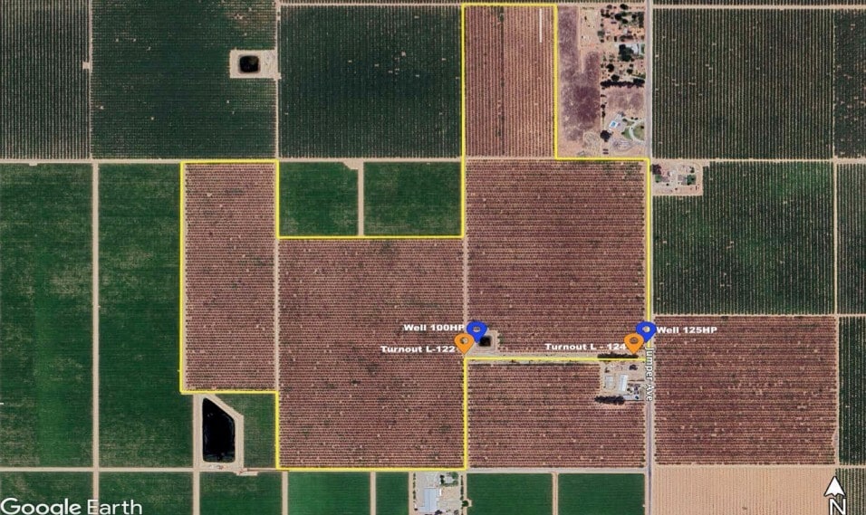 17678 Jumper Ave, Shafter, CA for sale Aerial- Image 1 of 2