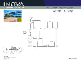 10700 E Geddes Ave, Englewood, CO for lease Floor Plan- Image 1 of 4