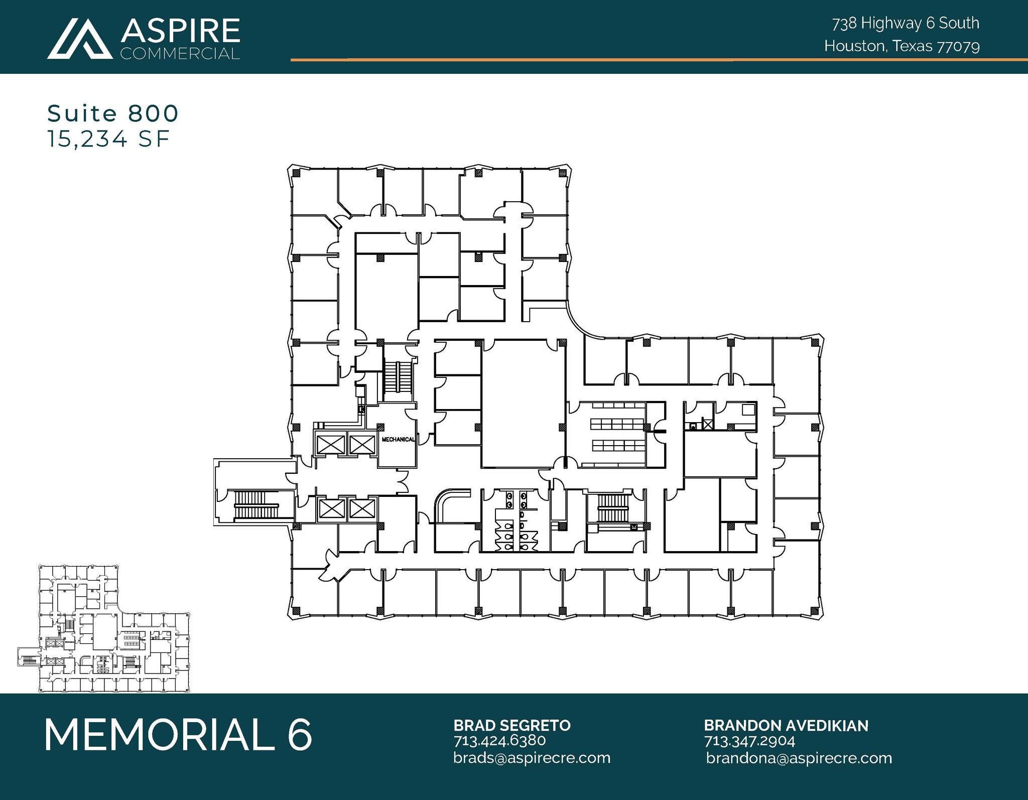 738 Highway 6 S, Houston, TX for lease Floor Plan- Image 1 of 1