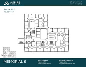 738 Highway 6 S, Houston, TX for lease Floor Plan- Image 1 of 1