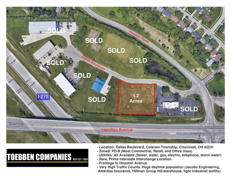 Houston Rd, Cincinnati, OH for sale - Building Photo - Image 1 of 5