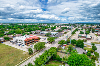 614 S Edmonds Ln, Lewisville, TX - aerial  map view