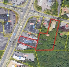 1094 Bald Hill Rd, Warwick, RI - aerial  map view