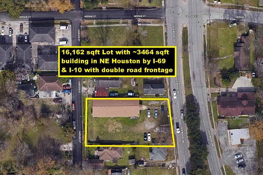 1801 Lockwood Dr, Houston, TX for sale - Aerial - Image 1 of 1