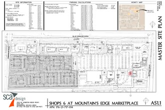 8091 Blue Diamond Blvd, Las Vegas, NV for lease Site Plan- Image 2 of 2