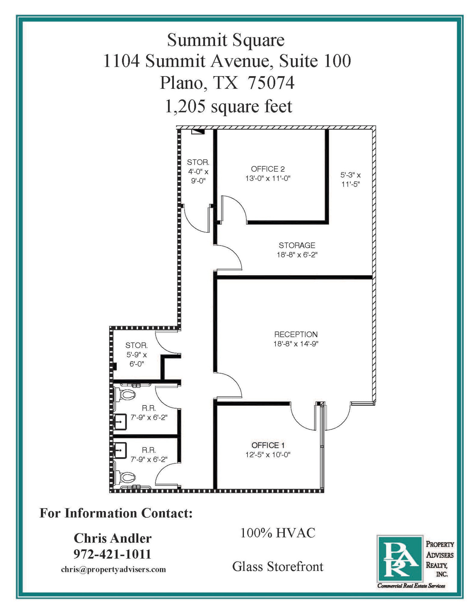 1104 Summit Ave, Plano, TX for lease Floor Plan- Image 1 of 1