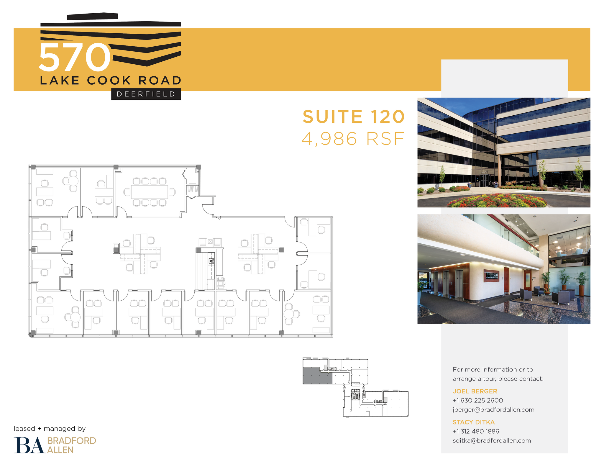 570 Lake Cook Rd, Deerfield, IL for lease Floor Plan- Image 1 of 1