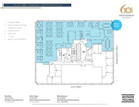 601 Montgomery St, San Francisco, CA for lease Floor Plan- Image 2 of 4