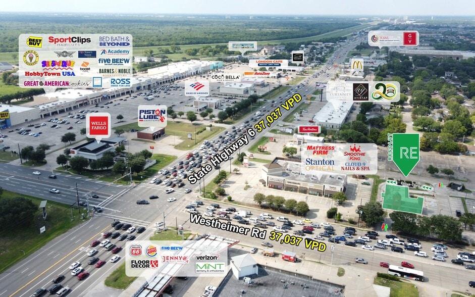 14540 Westheimer Rd, Houston, TX for sale - Aerial - Image 3 of 4