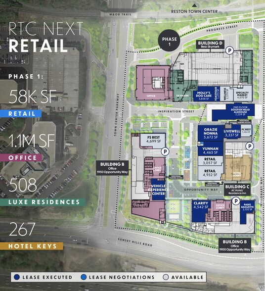 1975 Opportunity Way, Reston, VA for lease - Site Plan - Image 3 of 3