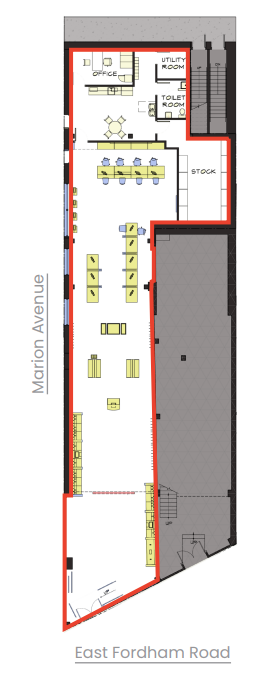 361-373 E Fordham Rd, Bronx, NY for lease Floor Plan- Image 1 of 1