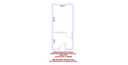 1580 S Milwaukee Ave, Libertyville, IL for lease Floor Plan- Image 1 of 1