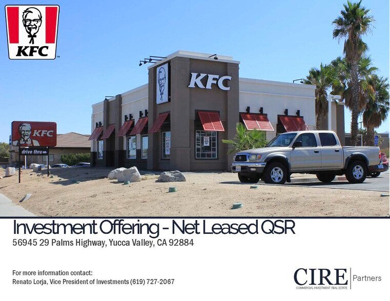 56945 29 Palms Hwy, Yucca Valley, CA for sale - Building Photo - Image 1 of 1