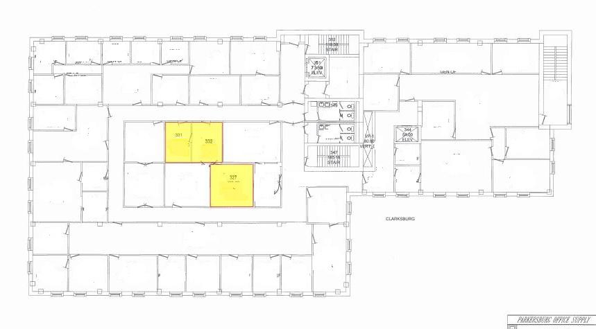 230 W Pike St, Clarksburg, WV for lease Floor Plan- Image 1 of 1