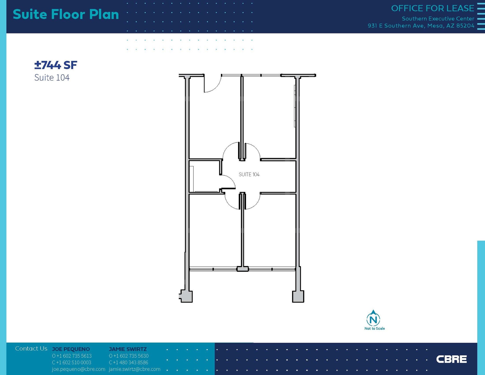 931 E Southern Ave, Mesa, AZ for lease Floor Plan- Image 1 of 1