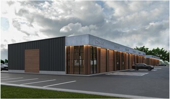 New 1,500 & 2,100 SF Light Industrial Units - Storefront Property