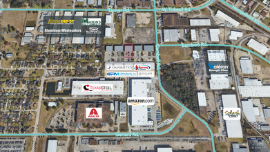 5617 Campbell Rd, Houston, TX for lease Aerial- Image 2 of 7