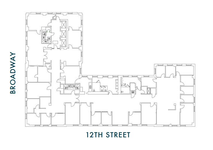 1212 Broadway, Oakland, CA for lease Floor Plan- Image 1 of 1