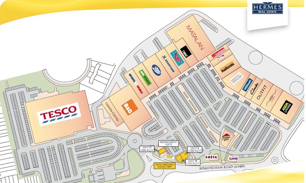 Birmingham Rd, Stratford Upon Avon for lease - Site Plan - Image 3 of 12