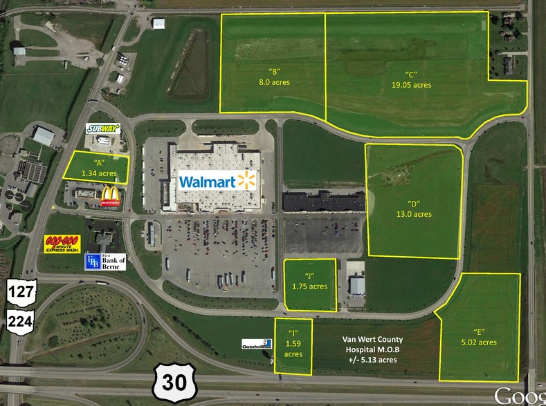 Towne Center Blvd, Van Wert, OH for sale - Aerial - Image 1 of 1