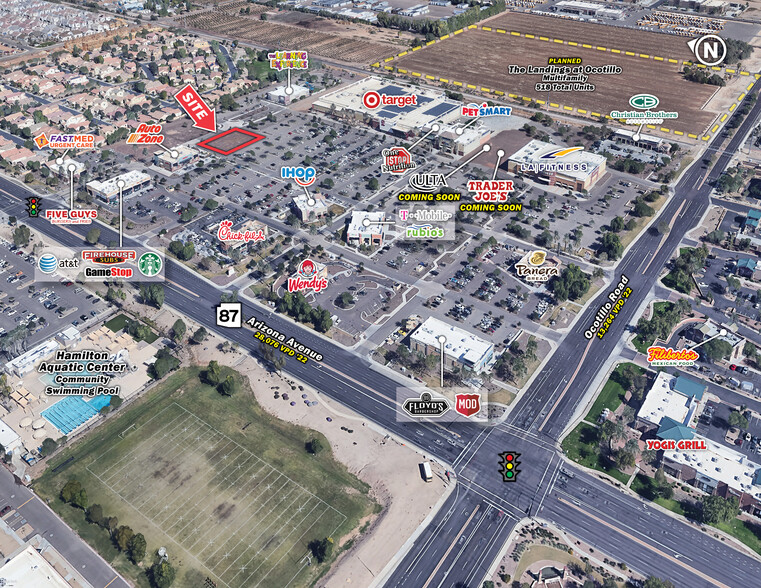 NEC Ocotillo Rd & Arizona Ave, Chandler, AZ for lease - Building Photo - Image 1 of 2