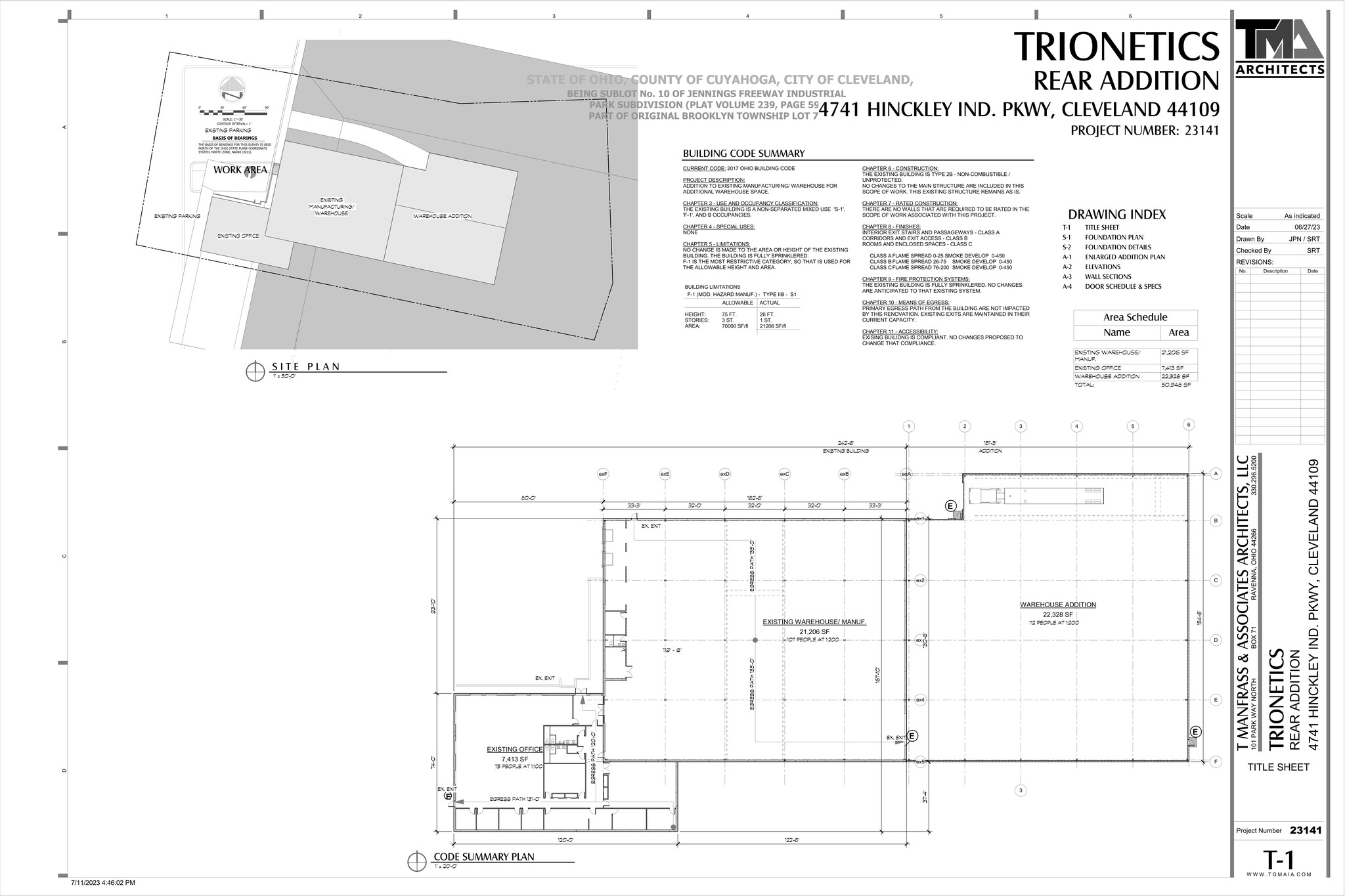 4741 Hinckley Ind Pky, Cleveland, OH for lease Site Plan- Image 1 of 1