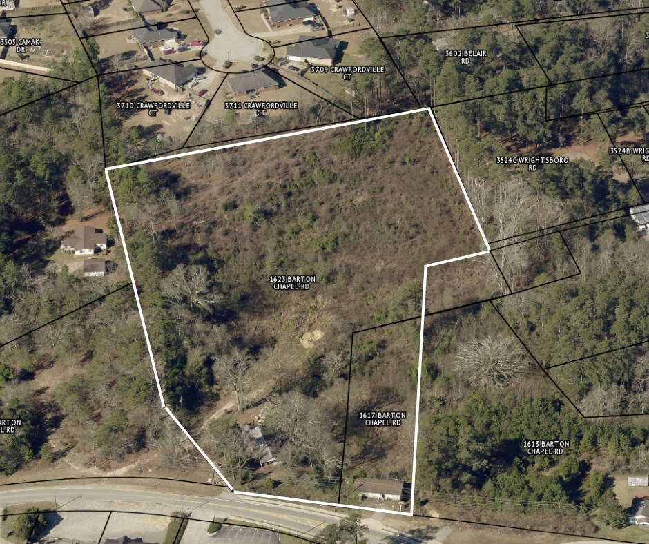 1623 Barton Chapel Rd, Augusta, GA for sale Aerial- Image 1 of 1