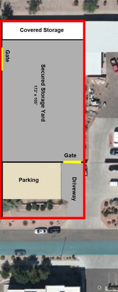 230 N Pasadena St, Gilbert, AZ for lease - Aerial - Image 3 of 3