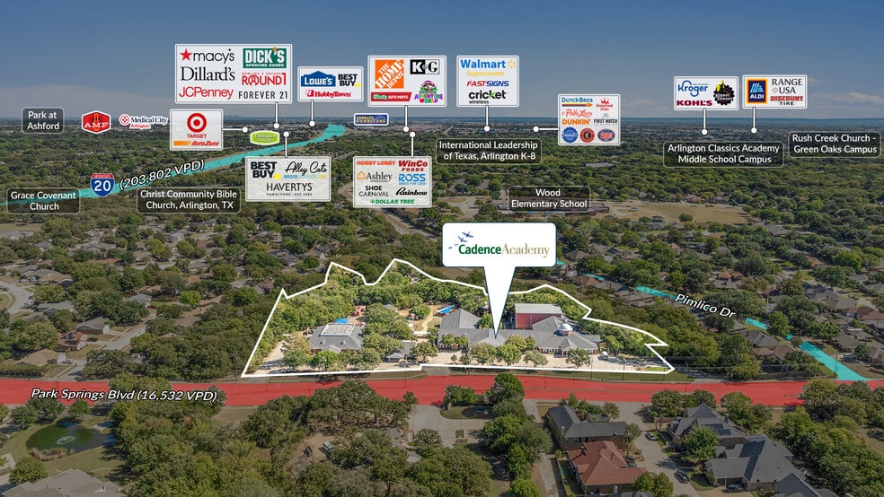 4615 Park Springs Blvd, Arlington, TX for sale - Building Photo - Image 2 of 5