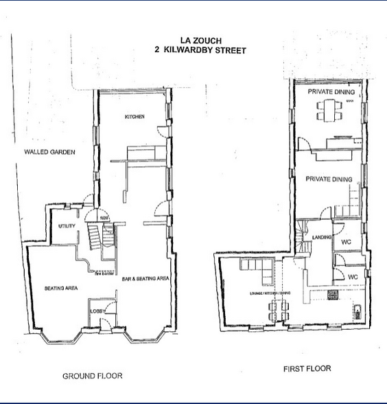 2 Kilwardby St, Ashby De La Zouch for sale - Floor Plan - Image 2 of 2